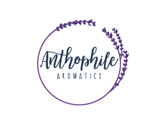 A N T H O P H I L E Aromatics  logo design by dchris