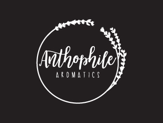 A N T H O P H I L E Aromatics  logo design by dchris