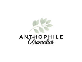 A N T H O P H I L E Aromatics  logo design by dchris