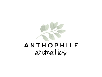A N T H O P H I L E Aromatics  logo design by dchris