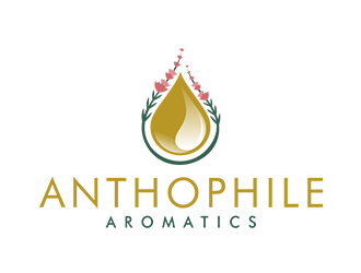 A N T H O P H I L E Aromatics  logo design by Leebu