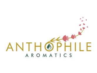 A N T H O P H I L E Aromatics  logo design by Leebu