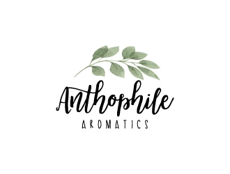 A N T H O P H I L E Aromatics  logo design by dchris