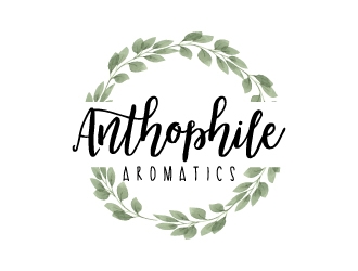 A N T H O P H I L E Aromatics  logo design by dchris