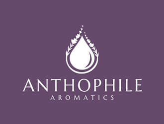 A N T H O P H I L E Aromatics  logo design by Leebu