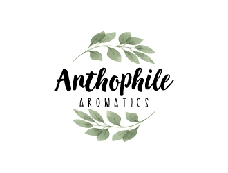 A N T H O P H I L E Aromatics  logo design by dchris