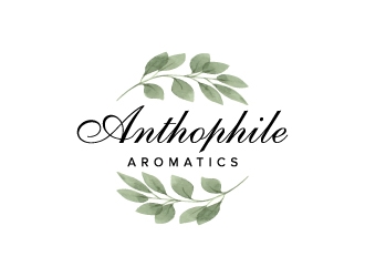 A N T H O P H I L E Aromatics  logo design by dchris