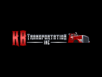 KB Transportation INC. logo design by Kruger