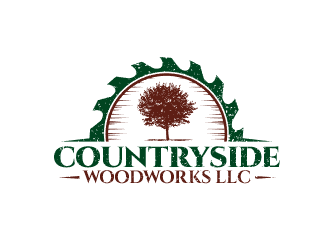 Countryside Woodworks LLC logo design by breaded_ham