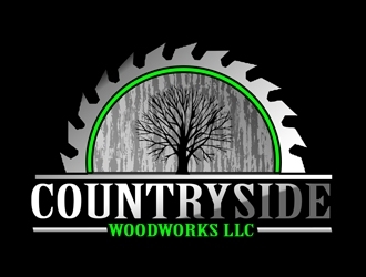Countryside Woodworks LLC logo design by bougalla005