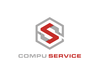 Compu Service logo design by Diponegoro_