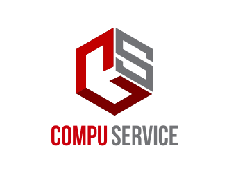 Compu Service logo design by Girly