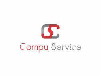 Compu Service logo design by ROSHTEIN