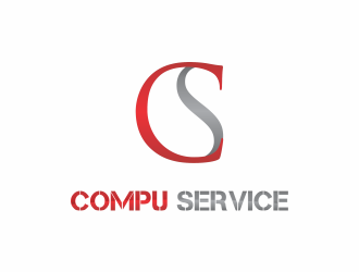Compu Service logo design by ROSHTEIN