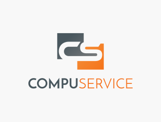 Compu Service logo design by mikael