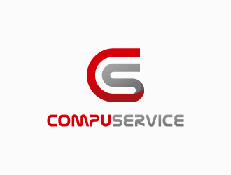 Compu Service logo design by mikael