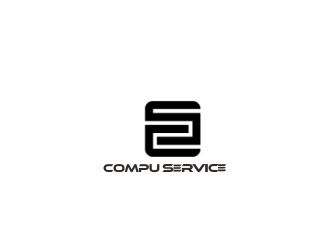 Compu Service logo design by giphone