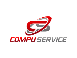 Compu Service logo design by bosbejo