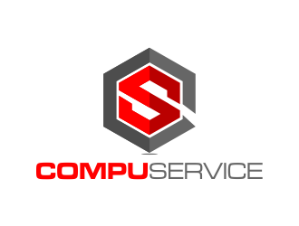 Compu Service logo design by stark