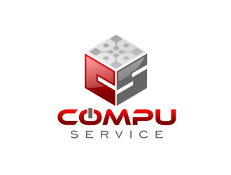Compu Service logo design by serprimero