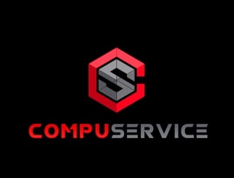 Compu Service logo design by MarkindDesign