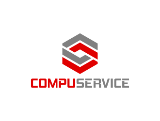 Compu Service logo design by Panara
