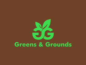 Greens & Grounds logo design by johana