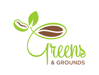 Greens & Grounds logo design by checx