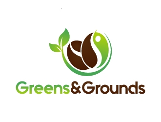 Greens & Grounds logo design by jaize