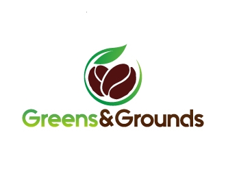 Greens & Grounds logo design by jaize
