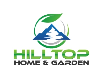 Hilltop Home & Garden logo design by jaize