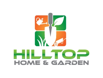 Hilltop Home & Garden logo design by jaize