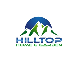 Hilltop Home & Garden logo design by tec343