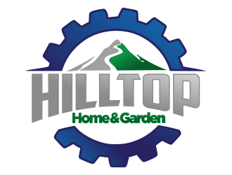 Hilltop Home & Garden logo design by YONK