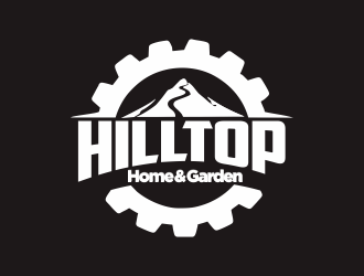 Hilltop Home & Garden logo design by YONK