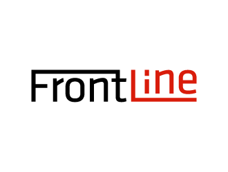Front Line logo design by uyoxsoul