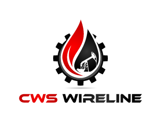 CWS Wireline logo design by BrightARTS