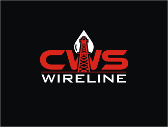 CWS Wireline logo design by catalin