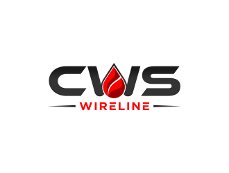 CWS Wireline logo design by mikael