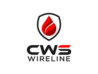 CWS Wireline logo design by mikael