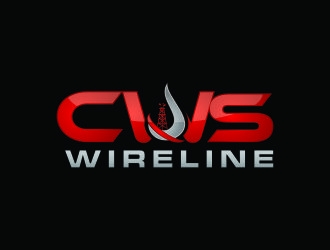 CWS Wireline logo design by haidar