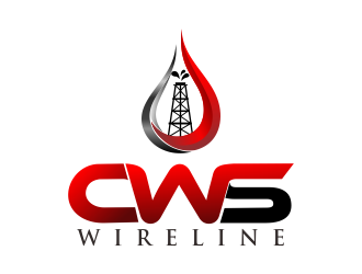 CWS Wireline logo design by bosbejo