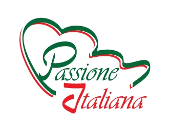 PASSIONE ITALIANA -   tag line: Non Stop Italian Party Showband logo design by miy1985