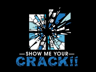 Show me Your CRACK!! logo design by DreamLogoDesign