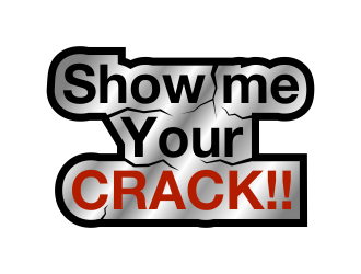 Show me Your CRACK!! logo design by done