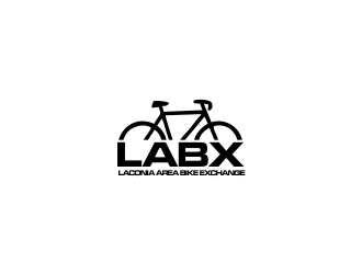 Laconia Area Bike Exchange (LABX) logo design by oke2angconcept