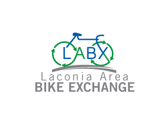 Laconia Area Bike Exchange (LABX) logo design by bezalel
