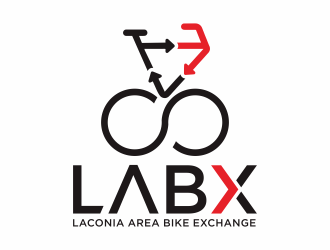 Laconia Area Bike Exchange (LABX) logo design by hidro