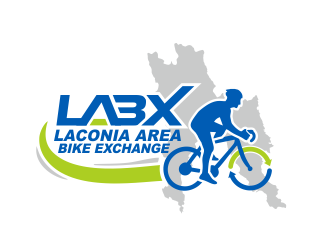 Laconia Area Bike Exchange (LABX) logo design by kimora