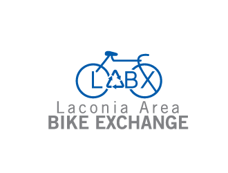 Laconia Area Bike Exchange (LABX) logo design by bezalel